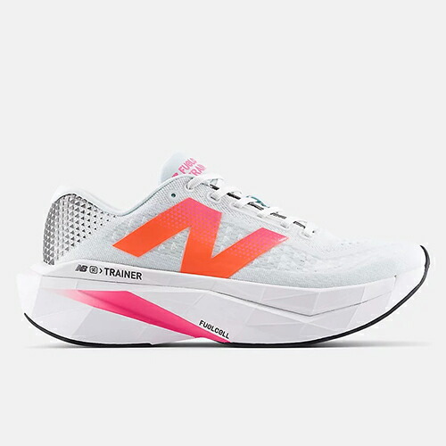 ニューバランス New Balance FuelCell SuperComp Trainer v3 ランニング シューズ メンズ MRCX17AD-WHITE-ORANG|フィットファイ店