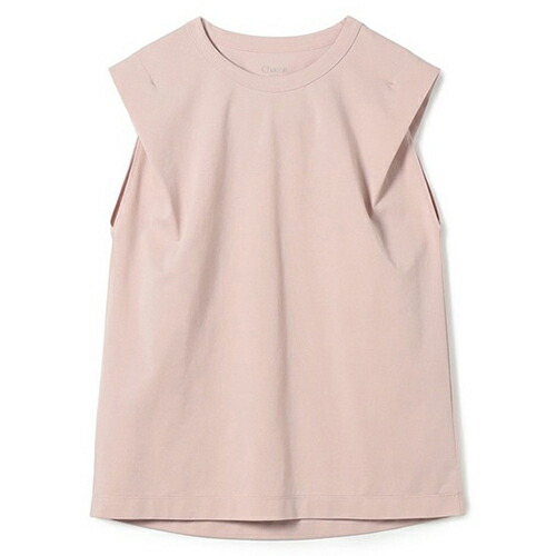 チャコット・バランス Chacott BALANCE ハンサムコットン ノースリーブTシャツ フィットネス・ヨガ ウィメンズ 256210-8102-61-046