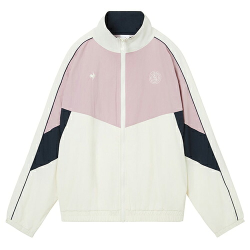 ルコック le coq sportif LCS Essential はっ水 ナイロンワッシャーフルジップウィンドジャケット トレーニング・ジム/カジュアル長袖 ウィメンズ LT6SWB30L-WH01