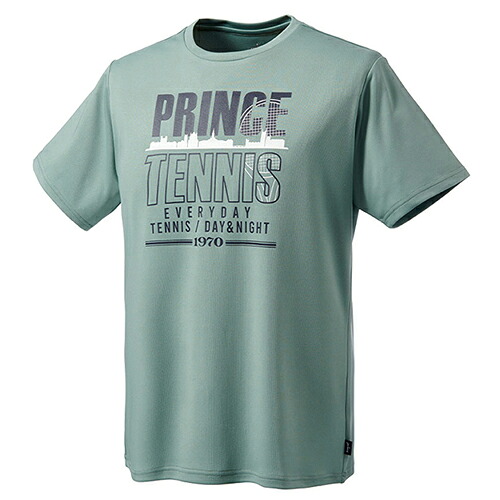 プリンス prince Ｔシャツ 吸汗速乾 UPF50 ドライニット素材 テニス 半袖 メンズ MS6012-451