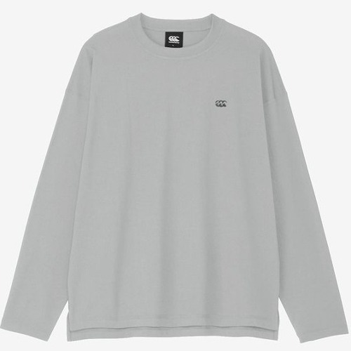 カンタベリー CANTERBURY ロングスリーブ ヒートシールドティー トレーニング・ジム/カジュアル Tシャツ 長袖 ユニセックス RSU42622-MG｜フィットファイ店