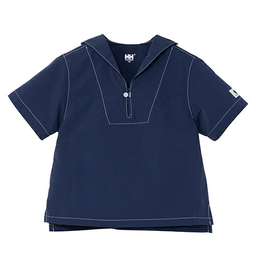 ヘリー・ハンセン HELLY HANSEN ショートスリーブバスクセイラーシャツ 半袖 キッズ HJ42608-ON