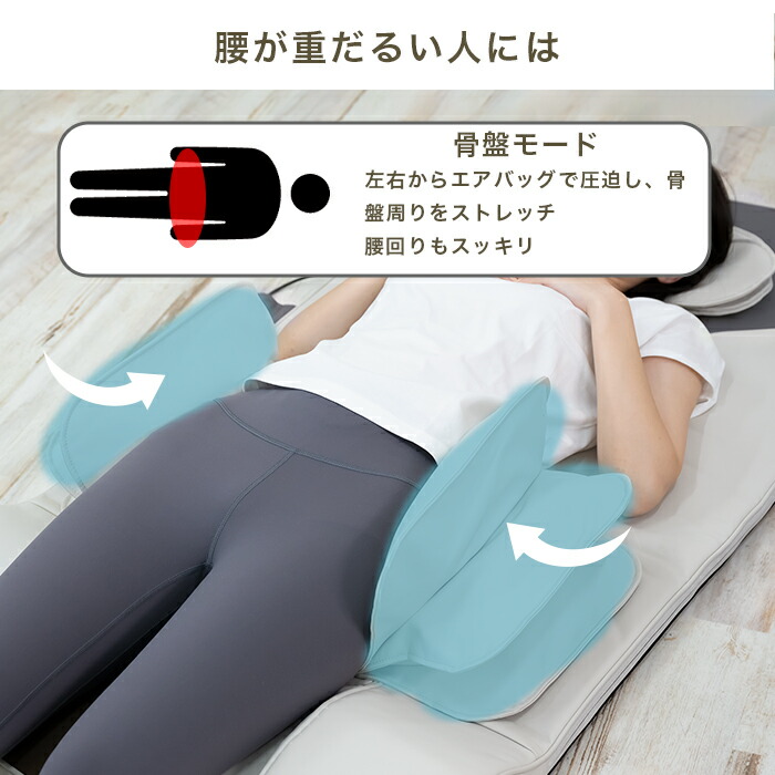 ゴロンネルプレミア エア ストレッチ マット ヒーター付き マッサージ ...