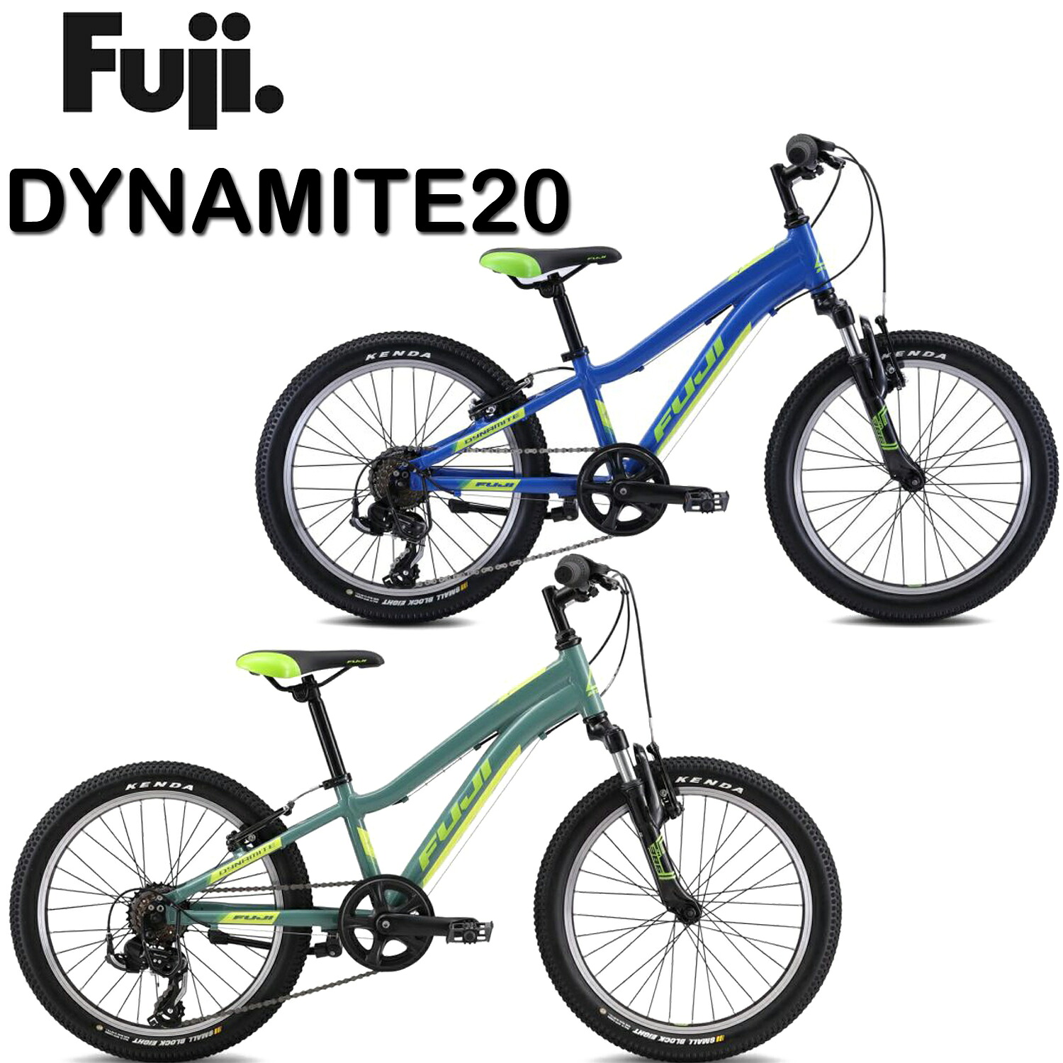 【ポイント3倍 西濃支店止め送料無料一部割引】FUJI (フジ)DYNAMITE20 2025 フジ ダイナマイト20 子供自転車 MTB マウンテンバイク|スポークオンライン店