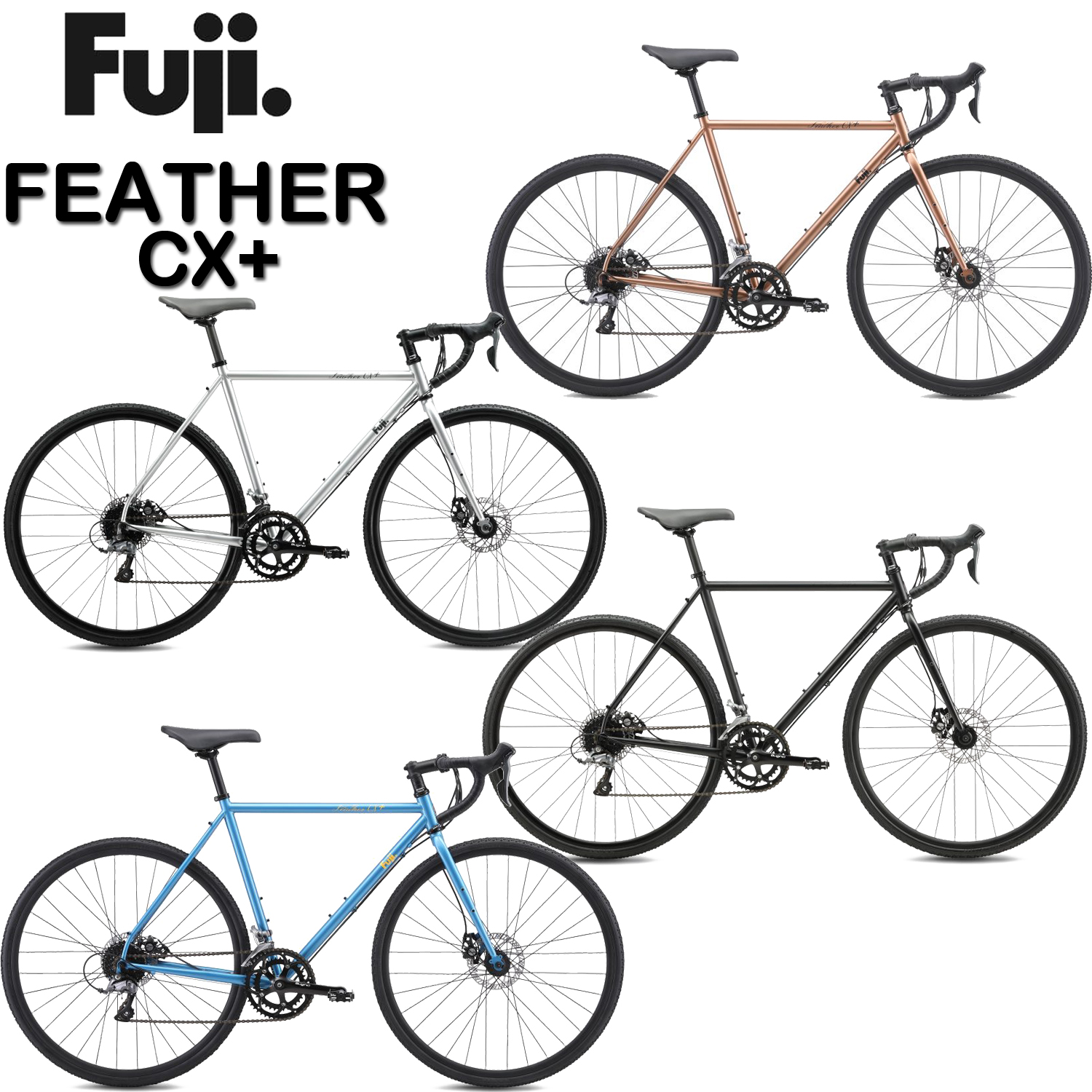 自転車本体 Fuji feather cx+ FUJI / FEATHER CX+ - 京都の自転車専門店 サイクルどり〜む