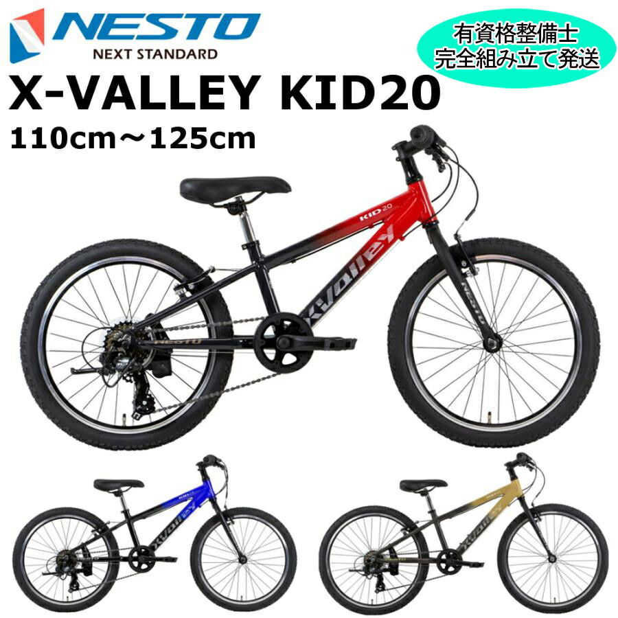 楽天市場】ネスト NESTO X-VALLEY KID20 クロスバレー キッズ20