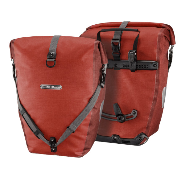 ORTLIEB バックローラープラス QL2.1 ペア サルサ ダークチリ オルトリーブ 自転車 パニアバッグ