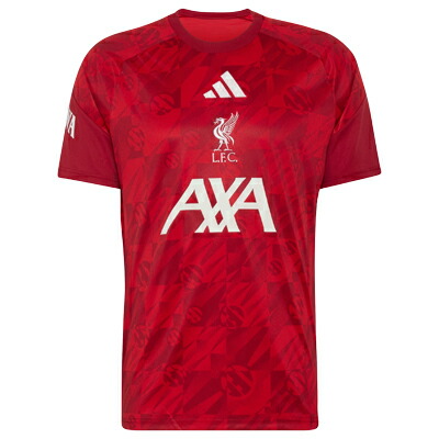 【adidas】アディダス リバプールFC プレ擦り付け木 プルオーバー [ プラクティスシャツ ]