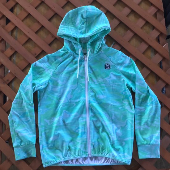 INHABITANT インハビタント 【Boat Womans Dry Hoodie】 Green Ssize 定め事品 レディース 吸汗速乾原料品 素っ気ないパーカー UV撥ねのける