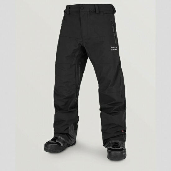 VOLCOM ボルコム 2020 【Guide GORE-TEX 3L Pant】 BLACK 黒 US-Msize 置き目品 スノーボード お召しもの ズボン下 ゴアテックス ジップテック お引き回しズボン下