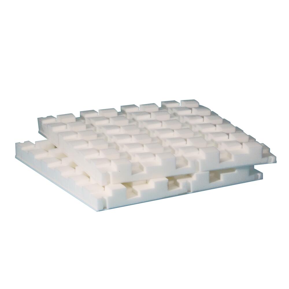 楽天市場】吸音材 GROOVE TECH 600mm×600mm 2枚セット スタンド付 白