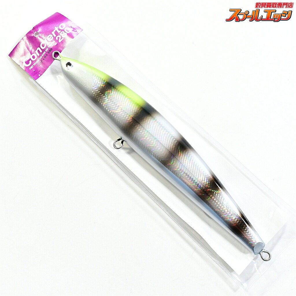 【中古】 フィッシュトリッパーズヴィレッジxSOHO コンチェルト 280 143g Fish-Trippers-VillagexSOHO 海水用ルアー｜スプールエッジ 店 7,681円
