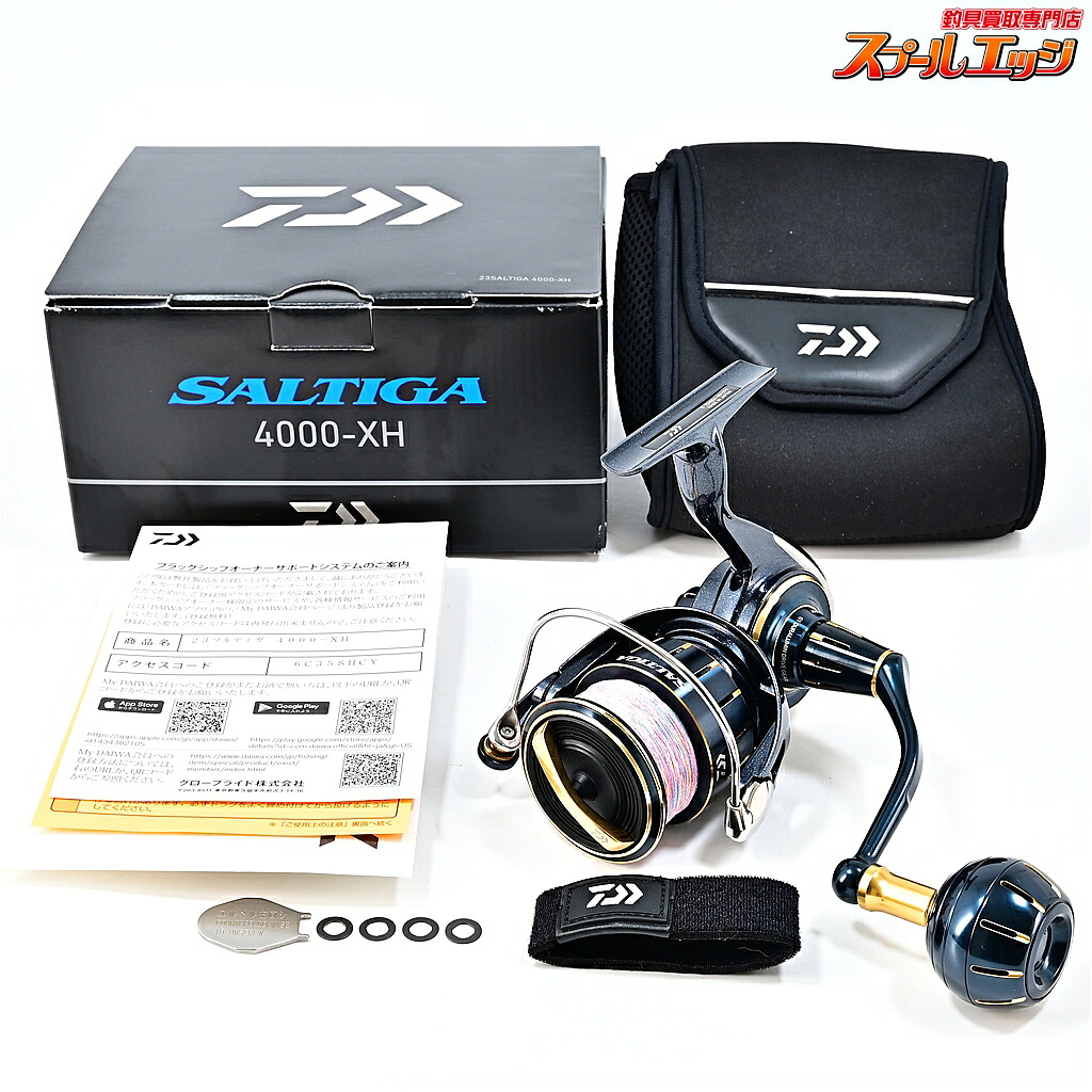 【中古】 ダイワ 23ソルティガ 4000-XH DAIWA SALTIGA m46126｜スプールエッジ 店