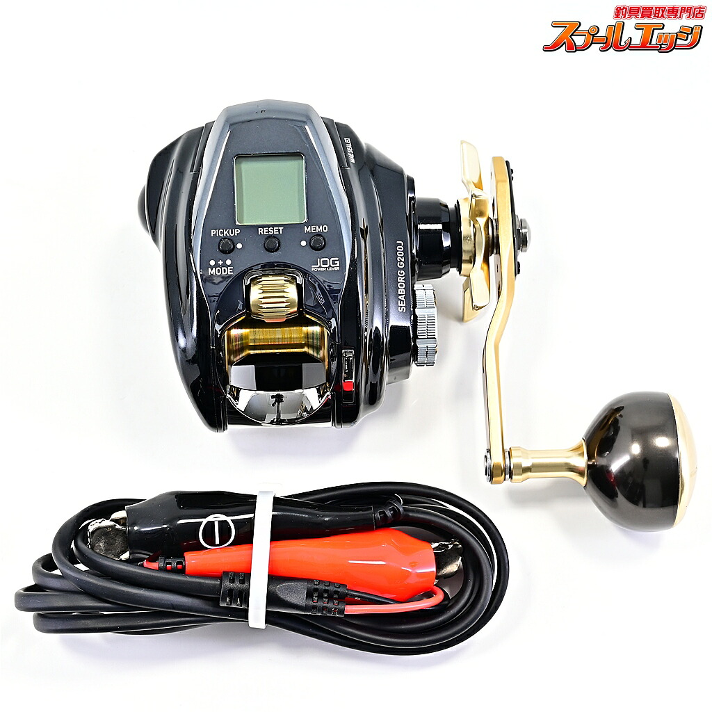 【中古】 ダイワ 22シーボーグ G200J 使用距離5.6km 使用10時間 SHIMANO FORCE-MASTER m43590