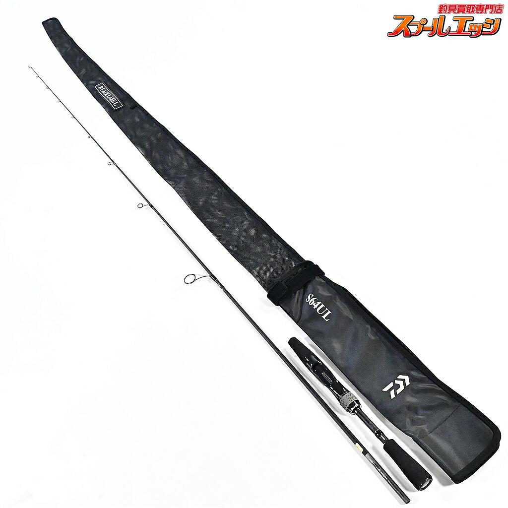 【中古】 ダイワ 24黒いこと付け札 S64UL DAIWA BLACK LABEL 2階建てバス スピニングモデル