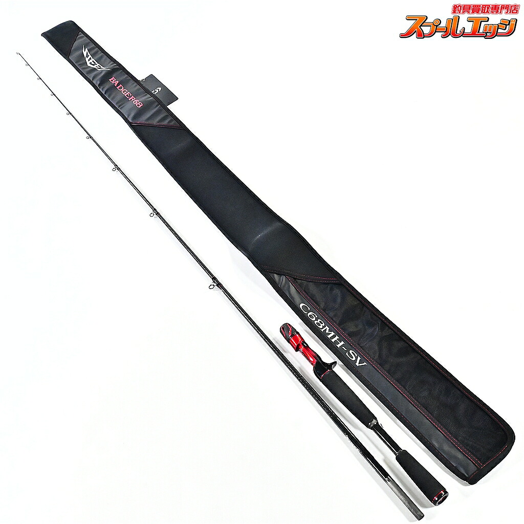 【中古】 ダイワ 22スティーズ C68MH-SV バジャー DAIWA STEEZ BADGER バス ベイトモデル