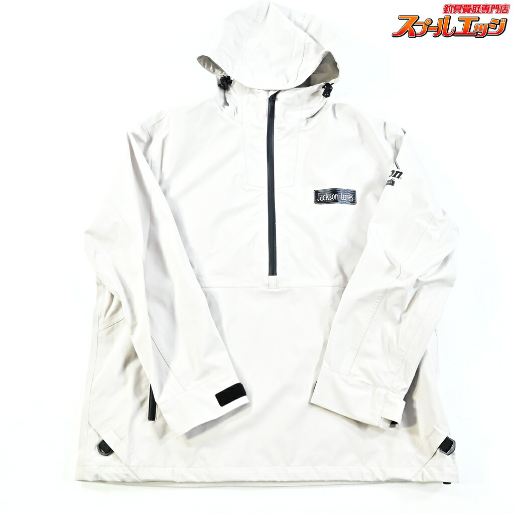 【中古】 ジャクソン 耐久撥水ハーフジップパーカー ともし火薄墨色 大きさXL Jackson
