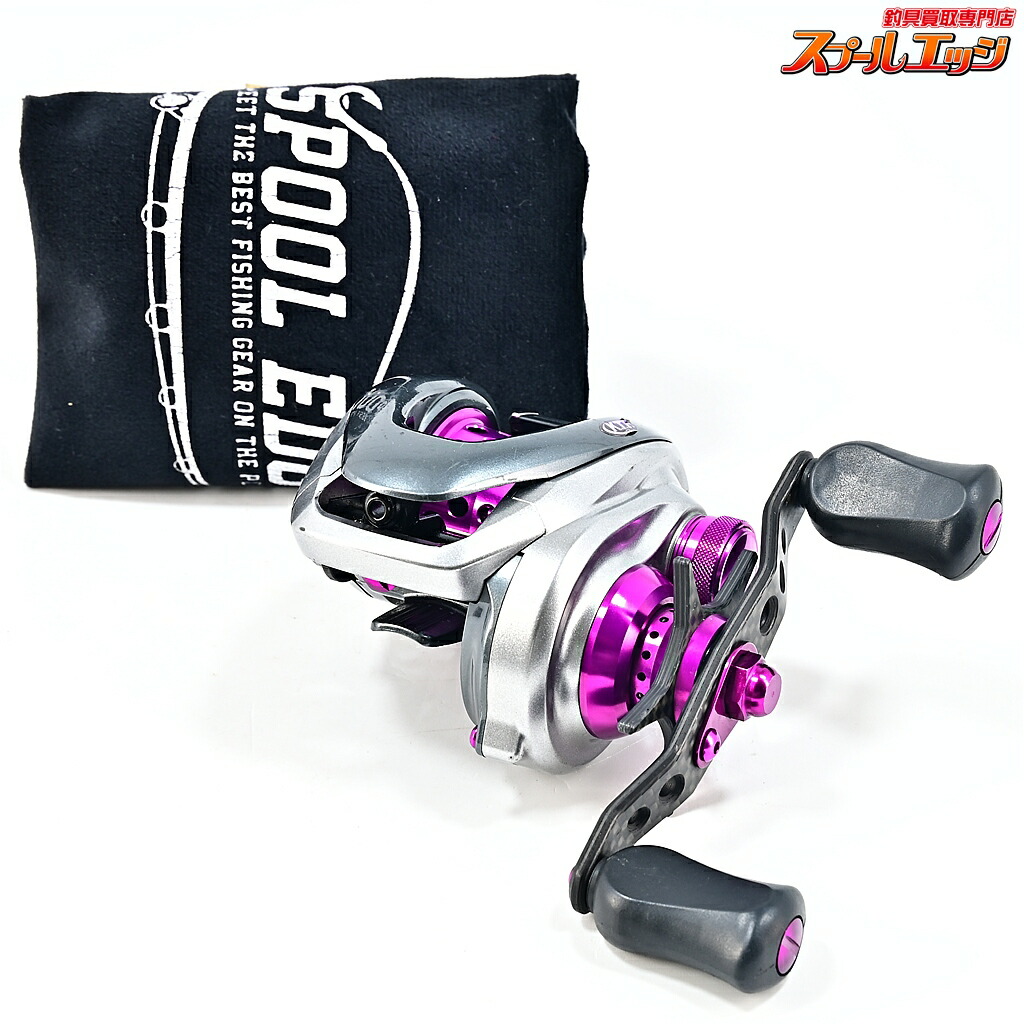 【中古】 シマノ 13メタニウム XG L KTFフィネスフルコンプリート KTFチューン パープル SHIMANO Metanium KTF CUSTOM m44686