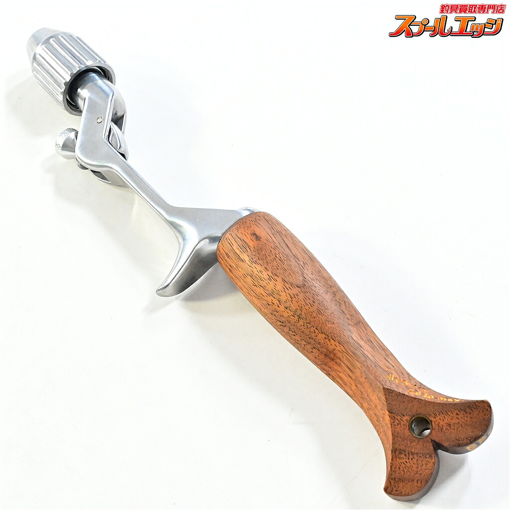 【中古】 ブライトリバー チャッカー ポリッシュしろがね色\u0026イーナンバープロダクツ フィッシュテールグリップ とり備える