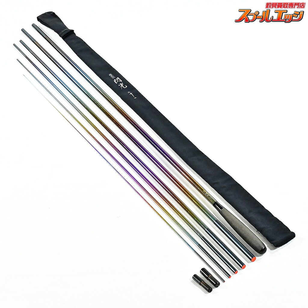 【中古】 シマノ 飛天弓 閃光 レインボー 21尺 二十一尺 SHIMANO HITENKYU SENKOH ヘラブナ｜スプールエッジ 店