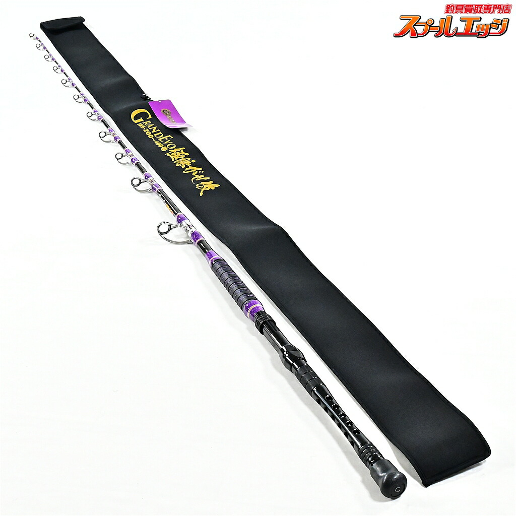【中古】 ゴクスぺ 25グランドエボ 極泳がせ改 185 200?400号 GOKUSUPE GRAND EVO KIWAMI OYOGASE クエ カンパチ|スプールエッジ 店