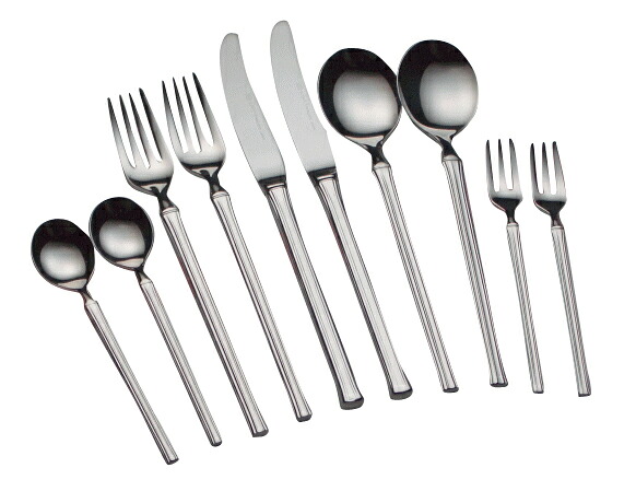 ALFACT 嵯峨 ペアセット10pc カトラリーセット (名入れ無料)【名入れは裏面のみ可!】【日本製/荒澤製作所】|スプーンshop