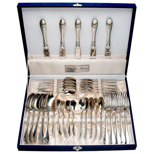 楽天市場】ALFACT 洋白銀器 唐草 ディナーセット24pc カトラリーセット