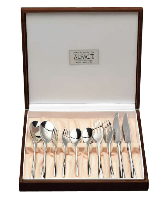 楽天市場】ALFACT フランシア(金彩) ペアセット10pc カトラリーセット