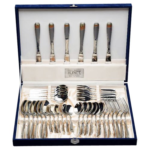 楽天市場】ALFACT フランシア(金彩) ディナーセット30pc カトラリー