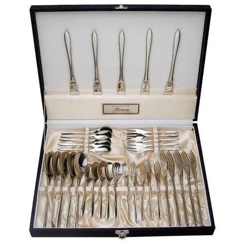 アルファクト　ALFACT琵琶 カトラリーセット 25本 楽天市場】ALFACT 琵琶 ディナーセット25pc カトラリーセット (名入れ