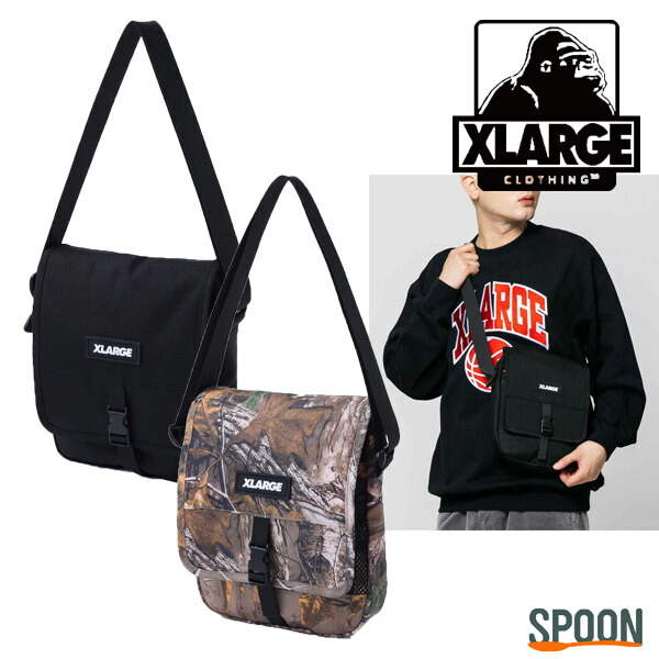 楽天市場】ポスト投函 送料無料 エクストララージ XLARGE MILITARY SHOULDER BAG カモ ONESIZE  101211053002 | バッグ ショルダーバッグ メンズ 正規販売店 斜め掛け ポーチ ショルダーポーチ ボディバッグ デイジーチェーン 旅行  アウトドア ストリート カジュアル ...