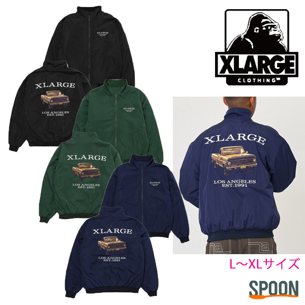 楽天市場】XLARGE エクストララージ ボアジャケット PANELED BOA 