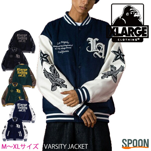 楽天市場】エクストララージ XLARGE メンズ OGロゴ バーシティ