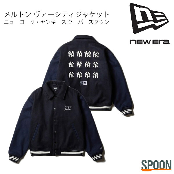 楽天市場】NEW ERA ニューエラ スタジャン ジャケット メンズ