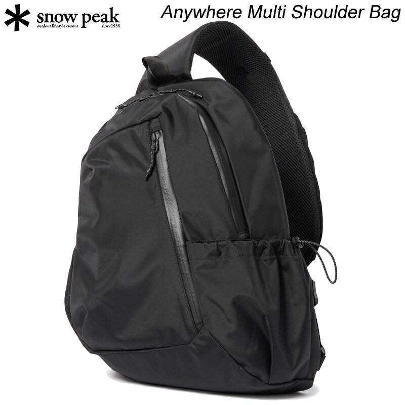 スノーピーク ショルダーバッグ ワンショルダー SB-26SU001 snow peak Anywhere Multi Shoulder Bag メンズバッグ レディースバッグ 2026春夏モデル