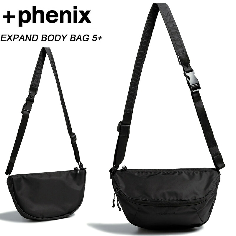 プラスフェニックス エクスパンド ボディバッグ POZ26012A +Phenix EXPAND BODY BAG 5+ メンズ レディース ショルダーバッグ アウトドア タウンユース 2026春夏 送料無料
