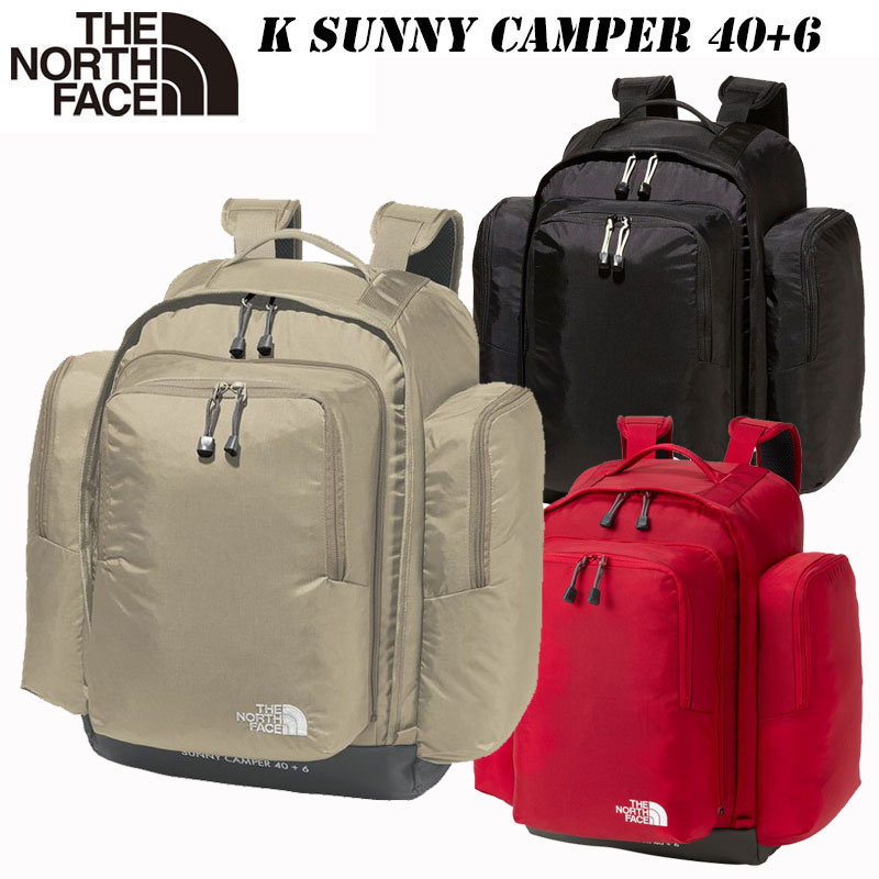 2026 春夏 NEW ザ・ノース・フェイス サニー キャンパー 40＋6 キッズ NMJ72350 THE NORTH FACE K Sunny Camper 40+6 アウトドア ワイドシルエット バッグ リュック