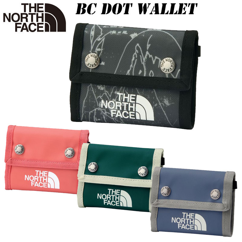 2026 NEW COLOR ザ・ノース・フェイス BC ドット ワレット NM82319 THE NORTH FACE 財布 三つ折り コインケース マルチカードホルダー 高強度 ウォレット