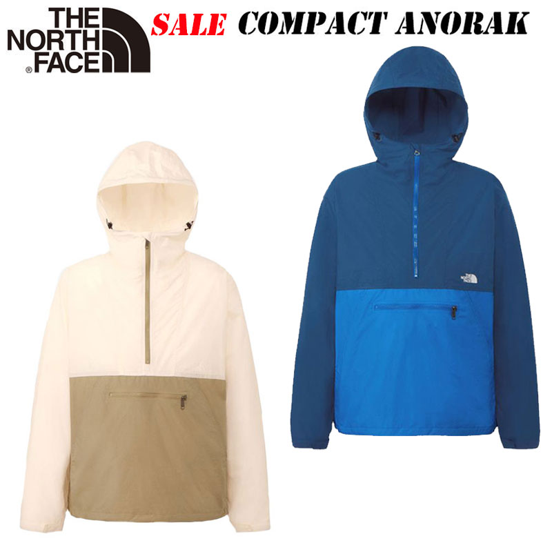 SALE ザ・ノースフェイス \u003cBR\u003eパウダーコンパクトパーカ メンズ NP22333\u003cBR\u003e THE NORTH FACE Compact Anorak \u003cBR\u003eパーカ ウインドブレイカー はっ水 防風 コットンライク
