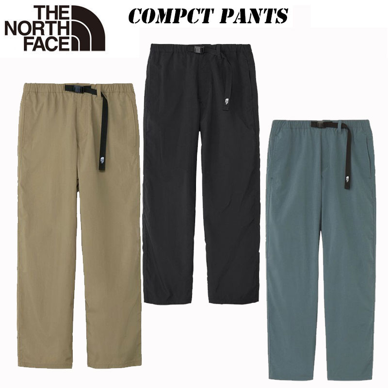 2026 春・夏 NEW ザ・ノース・フェイス コンパクト パンツ（メンズ）NB82531 THE NORTH FACE Compact Pant シェルパンツ はっ水加工 軽量感