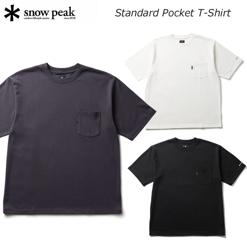 楽天市場】スノーピーク スタンダードロゴTシャツ NSD-TS-25AU003 snow