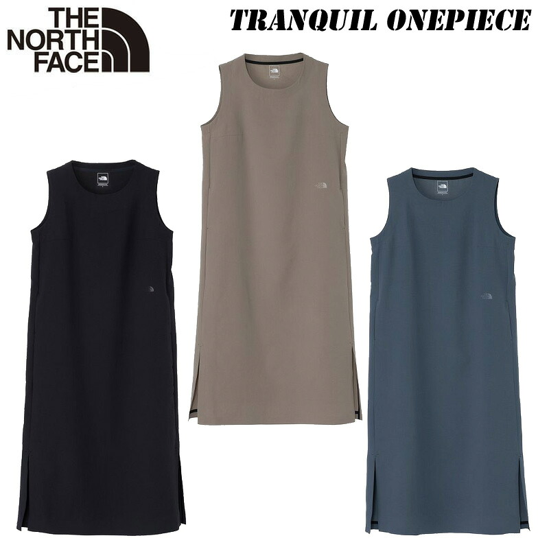 2026 春夏 NEW ザ・ノースフェイス トランクルワンピース（レディース）NTW12660 THE NORTH FACE TRANQUIL ONEPIECE ワンピース 通気性 UVカット 遮熱性