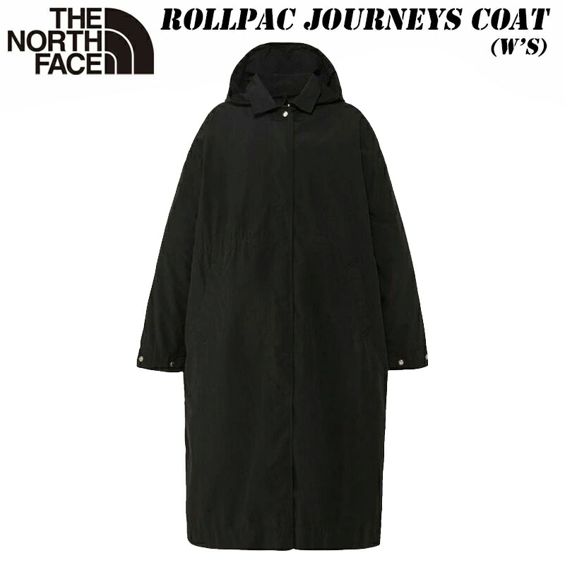 ザ・ノースフェイス ロールパック ジャーニーズ 厚地の外套（レディース）NPW22360 THE NORTH FACE Rollpack Journeys Coat ロールパック 撥水 旅する用厚地の外套 UV防護