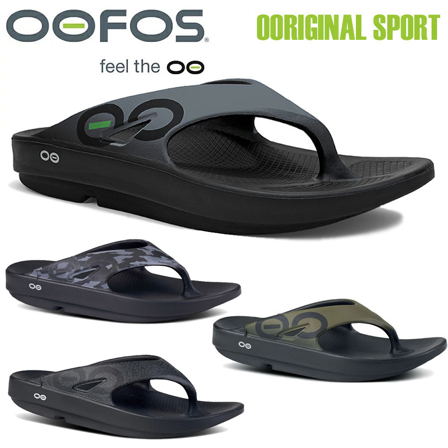 【ほぼ未使用】OOFOS OOriginal ブラック M6/W8（25cm） OOFOS Ooriginal リカバリーサンダル(ブラック)25.0cm - メルカリ