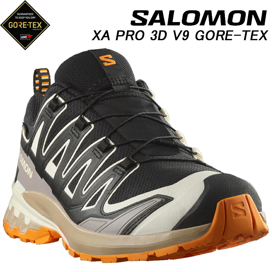サロモン エックスエープロ 3D V9 ゴアテックス L47881900 SALOMON XA PRO 3D V9 GORE-TEX 【2025秋冬】【送料無料】トレランシューズ アウトドアシューズ