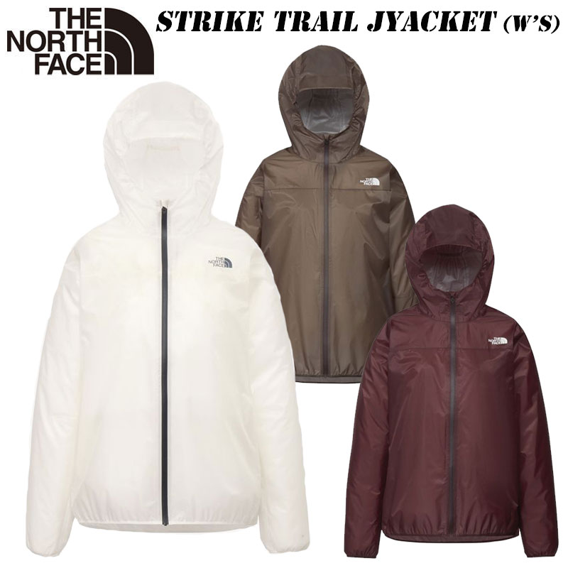 2025秋・冬 NEW ザ・ノースフェイス ストライク トレイル ジャケット（レディース）NPW62576 THE NORTH FACE Strike Trail Jacket (W'S) 軽量 防水 透湿 シェルジャケット トレラン ランニング