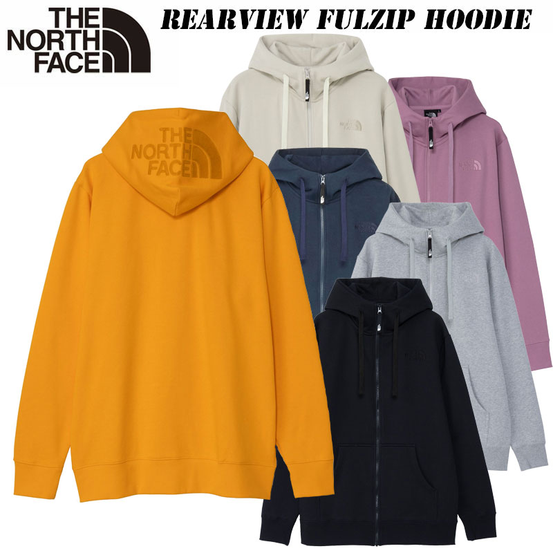 2026 春夏 New Color ザ ノースフェイス リアビュー フルジップ フーディ（メンズ）NT12442 THE NORTH FACE Rearview FullZip Hoodie パーカ メンズ スウェット 裏起毛