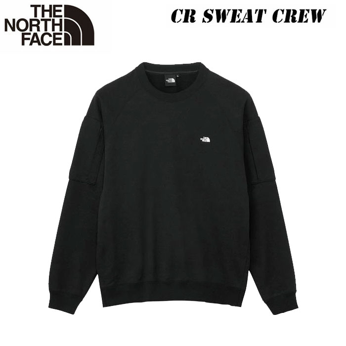 SALE ザ 北の方人間の顔 CRスウェットクルー（ユニ一発やる）NTM62410 THE NORTH FACE  CR SWEAT CREW 2025 春・夏 New 流汗 調教師 赤んぼう いだき締める