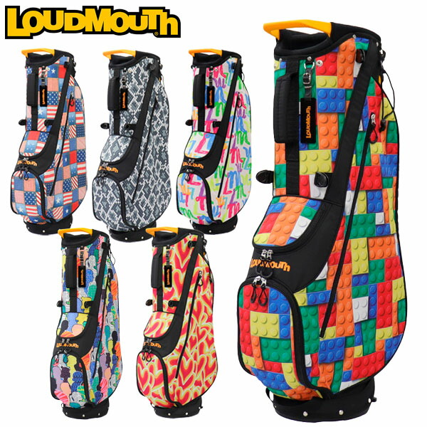 ラウドマウス 超軽量 スタンド キャディバッグ メンズ レディース 楽天市場】【オリジナル柄】ラウドマウス 超軽量 スタンド キャディ