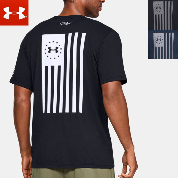 Under Armour Mens Freedom Flag T-Shirt White メンズ Tシャツ トップス アンダーアーマー